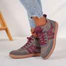 Mia - Bequeme Rutschfest Flach Knöchel Turnschuhe