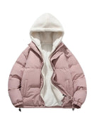 Carl - Langärmelige Vlies Kapuze Jacke Mit Taschen