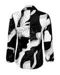 Noor – Modernes Top mit abstraktem Print und raffinierten Details