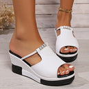 Livia – Lässige rutschfeste Sandalen mit dicker Sohle und stützender Passform