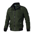 Louis - Winddichte Langärmelig Reißverschluss Jacke Mit Mehreren Taschen