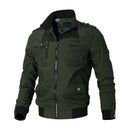 Louis - Winddichte Langärmelig Reißverschluss Jacke Mit Mehreren Taschen