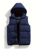 Leo - Warm Ärmellos Kapuze Jacke Mit Reißverschluß