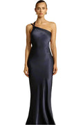 Malina – Stylisches Eine Schulter Kleid mit Slim Fit und rückenfreiem Entwerfen