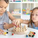BrainPlay - Holz Memory Streichholz Schachspiel für Spaß und Geschicklichkeitsentwicklung