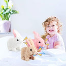 BunnyJoy - Interaktives Laufkaninchen mit Wackelohren und wackelndem Schwanz