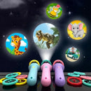 GlowTale – Story Projektor Taschenlampe mit Themenscheiben und sanfter visueller Projektion