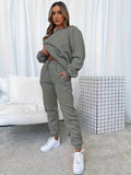 Clara - Langärmelig Top Und Hosen Zweiteiliges Set