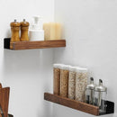 ShelfCraft - Bohrer Frei Platz Sparend Badregal Aus Holz