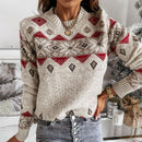 Hazel – Strick Pullover Mit Entspannter Passform Und Langen Ärmeln