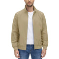 Blake - Langärmelig Standkragen Reißverschluss Jacke