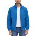 Blake - Langärmelig Standkragen Reißverschluss Jacke