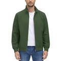 Blake - Langärmelig Standkragen Reißverschluss Jacke
