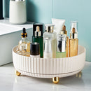 SpinStore - Kompaktes um 360° drehbares Lagerregal mit leicht zugänglicher Ablagefläche