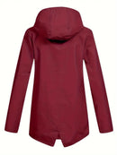 Emma - Warmes Langarmshirt Kapuze Jacke Mit Reißverschluß