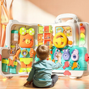 SkillPop – Tragbares Aktivitätsbrett für Kinder mit Verriegelungsknöpfen und Griff