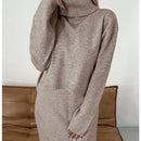 ChicGlam - Stilvolles Strick MidiKleid Satz