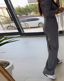 Amalia - Zweiteiliges Lässig Setz mit Blazer und hochtaillierter Hose
