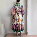 GraceVista - Müheloses italienisches Maxikleid