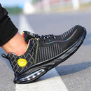 Felix - Bequeme Rutschfest Sohlen Schuhe Mit Stahlkappe