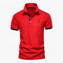 Jonas – Kurzarm Poloshirt mit Knopfleiste und schmaler Passform