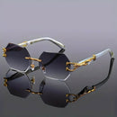Amelie – Leichte Sonnenbrille mit goldenen Akzenten und UV Schutz