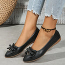 Gizela - Elegante flache Schuhe mit Schleife und rutschfester Sohle für Komfort