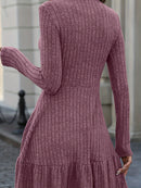 Isabella - Luxuriöses Pullover Kleid Mit Elegantem Trapezschnitt