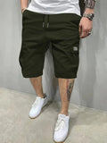 Adolf - Bequeme Cargo Kurze Hosen mit Kordelzug in der Taille und mehreren Taschen