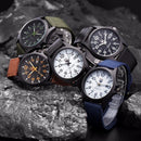 ArmorTime - Tactical rundes Zifferblatt Army Watch verstellbares Band