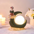 GlowNest - Heimdekoration Blase Mädchen Nachtlicht Lampe