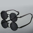 Sofie – Stylische runde Sonnenbrille mit UV Schutz und klassischem Rahmen