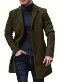 Carl - Langärmelig Reverskragen Trenchcoat Mit Schaltflächen