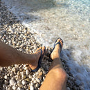 BlissWalk – Flip Flops mit gepolstertem Fußbett und flüssiger Sohle