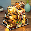 NestBuild - Detailliertes Miniaturhausmodell mit LED Beleuchtung