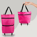 GripGlide – Faltbare 2-in-1-Rolltasche mit stabiler Bewegung