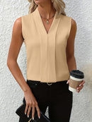 Zabrina - Bequeme ärmellose Blusen für luxuriösen Look