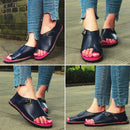 Genesis – Flache sandalen mit schnallenriemen und slip on design