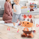 PlayMoo - Interaktives Kuhspielzeug mit blinkenden Lichtern und musikalischen Klängen für lustige Spielstunden