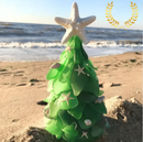 Tropical Bliss - Einzigartig Handgefertigt Meerglas Weihnachten Baum