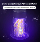 InsectGuard - Tragbar Anti Moskito Lampe Mit Elektrischer Schock