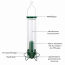BirdHaven - Draußen Hängend Eichhörnchensicher Wildvogelfütterung