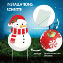 Holiday Glow - Weihnachten Draußen Dekorationen 5 Stück Satz