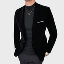 Louis - Schmal geschnittener Reverskragen-Blazer mit langen Ärmeln und Taschen
