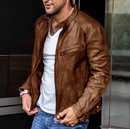 Philipp - Lässige Langärmelig Mehrere Taschen Winddichte Jacke mit Reissverschluss