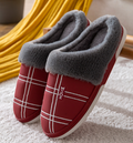 Leo - Bequem Warmes Fell Rutschfest Schuhe