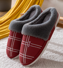 Leo - Bequem Warmes Fell Rutschfest Schuhe