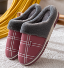 Leo - Bequem Warmes Fell Rutschfest Schuhe
