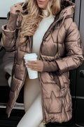 Edith - Langärmelig Kapuze Jacke Mit Taschen