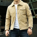 Oliver - Langärmelige Vlies Auskleidung Denim Jacke Mit Schaltflächen